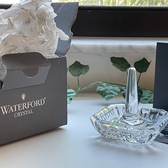 Waterford Crystal Storage & Organization Waterford Crystal Lismore Square Ring Holder Poshmark